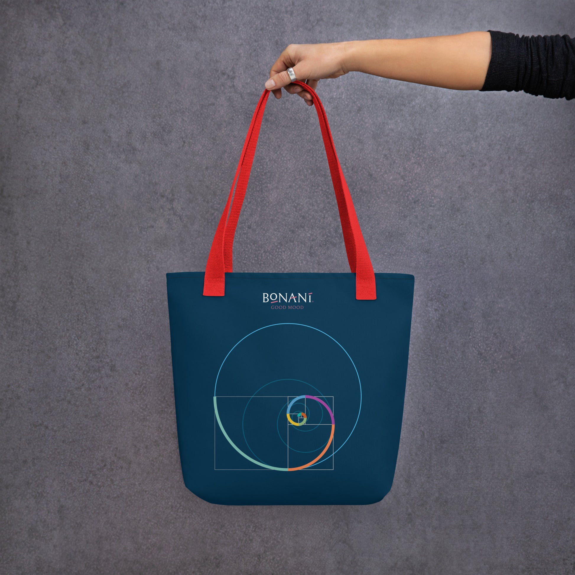 Stofftasche "Goldener Schnitt" für alles, was tragbar ist - BONANI Design Stofftasche