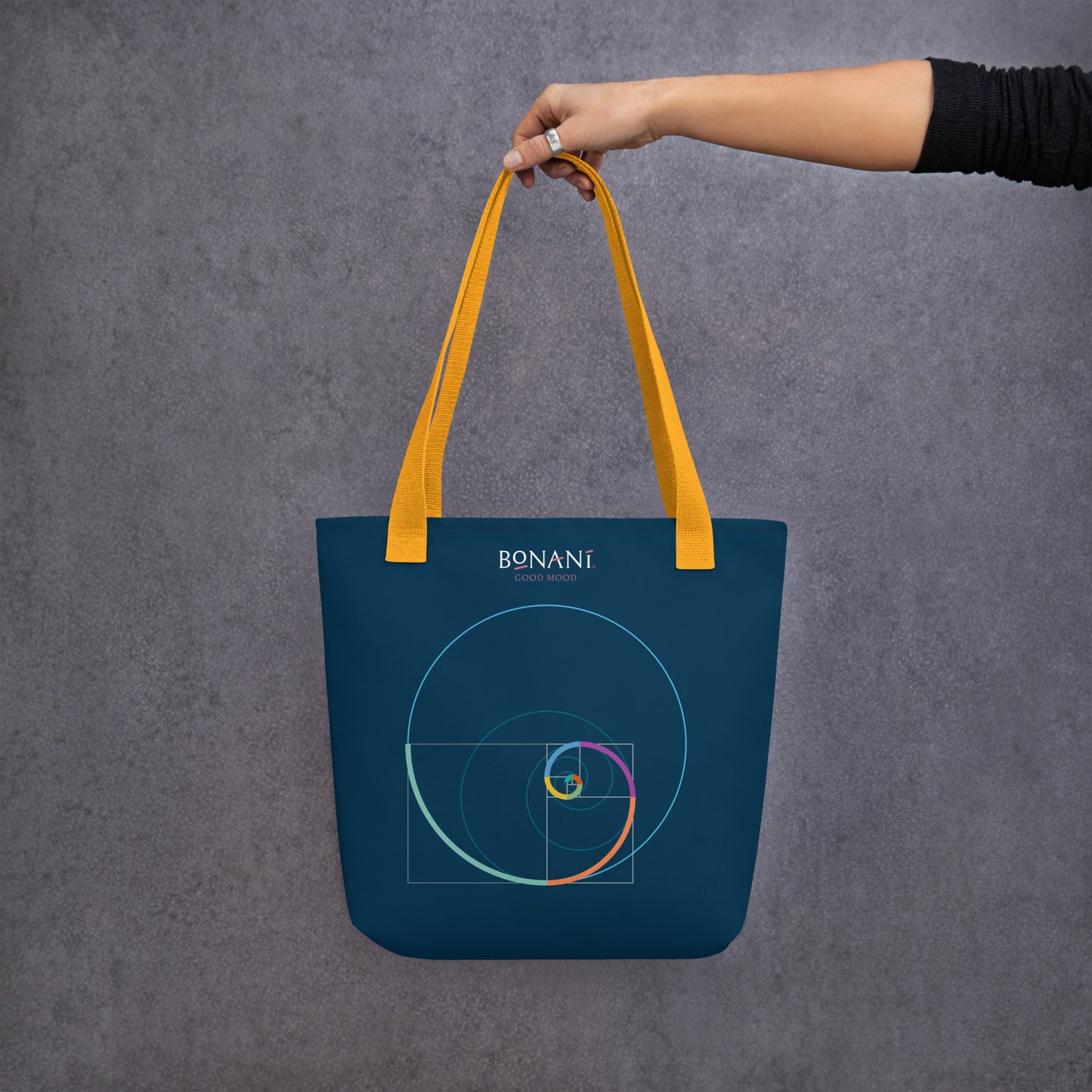 Stofftasche "Goldener Schnitt" für alles, was tragbar ist - BONANI Design Stofftasche