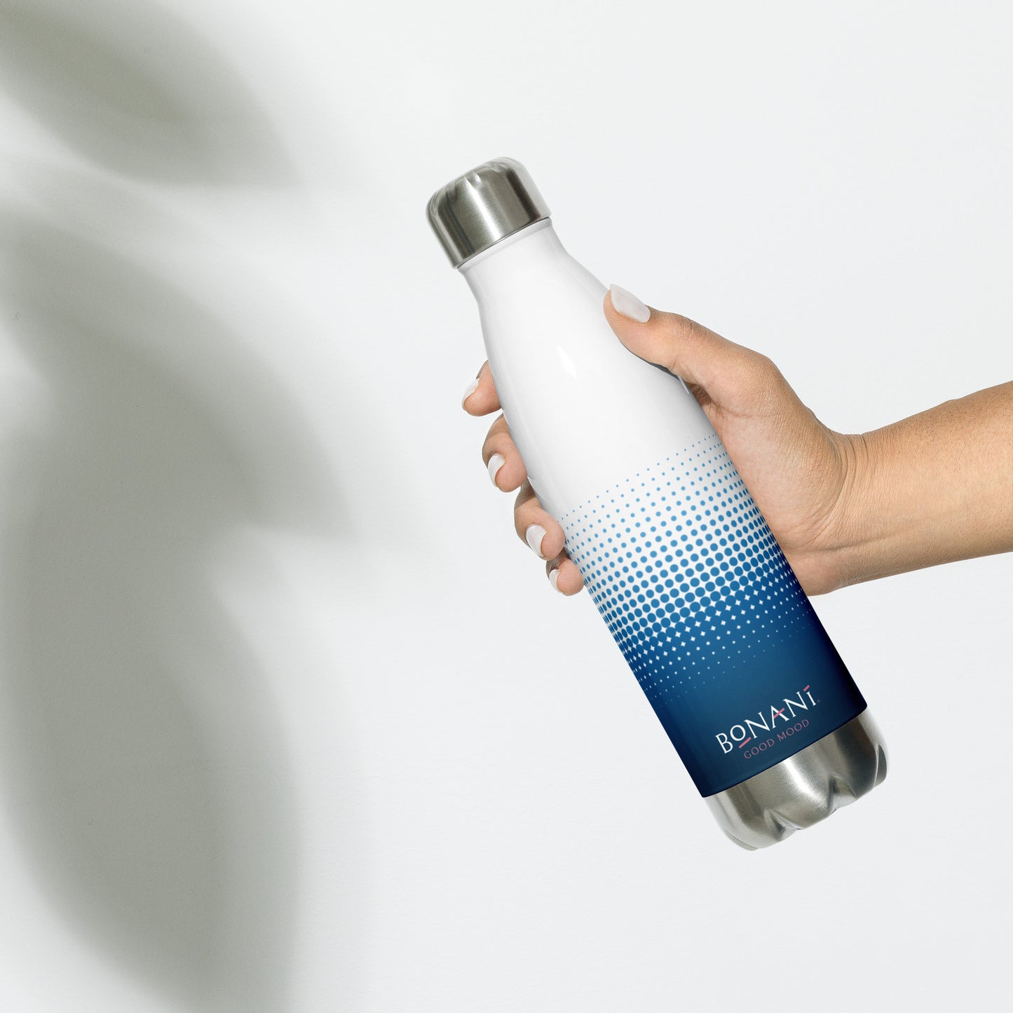 Edelstahl Thermosflasche "cool blue" - BONANI Design Thermosflasche
