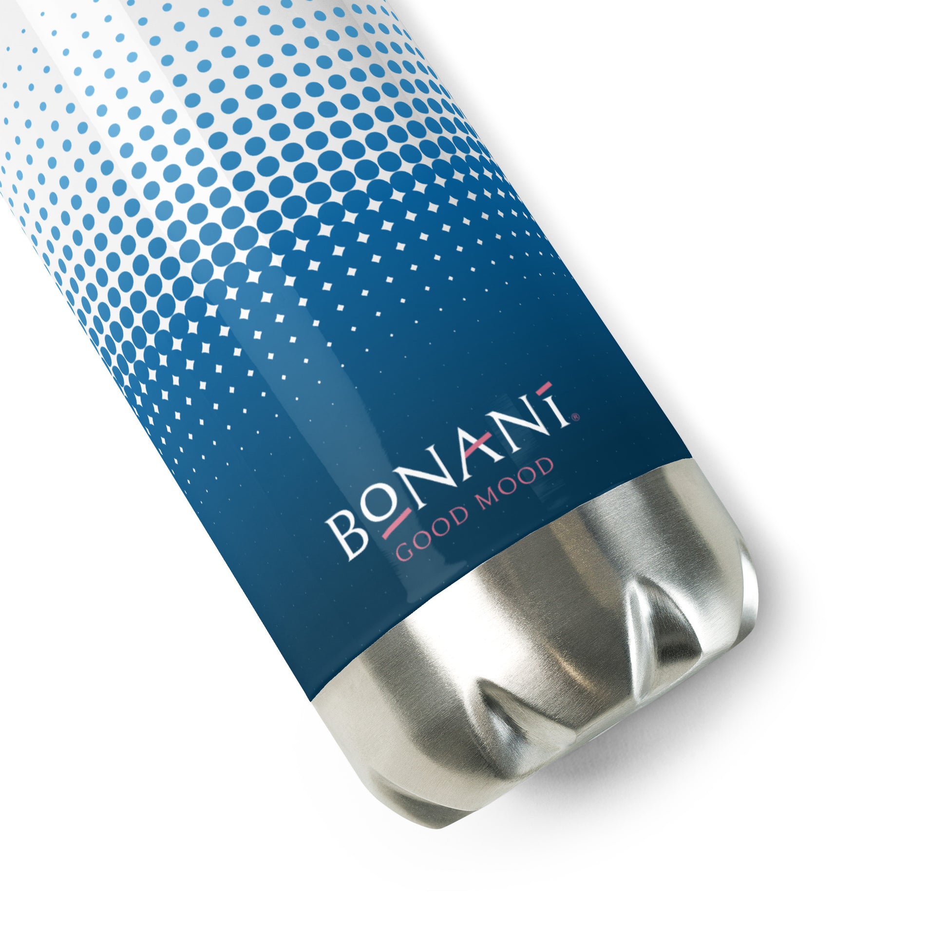 Edelstahl Thermosflasche "cool blue" - BONANI Design Thermosflasche